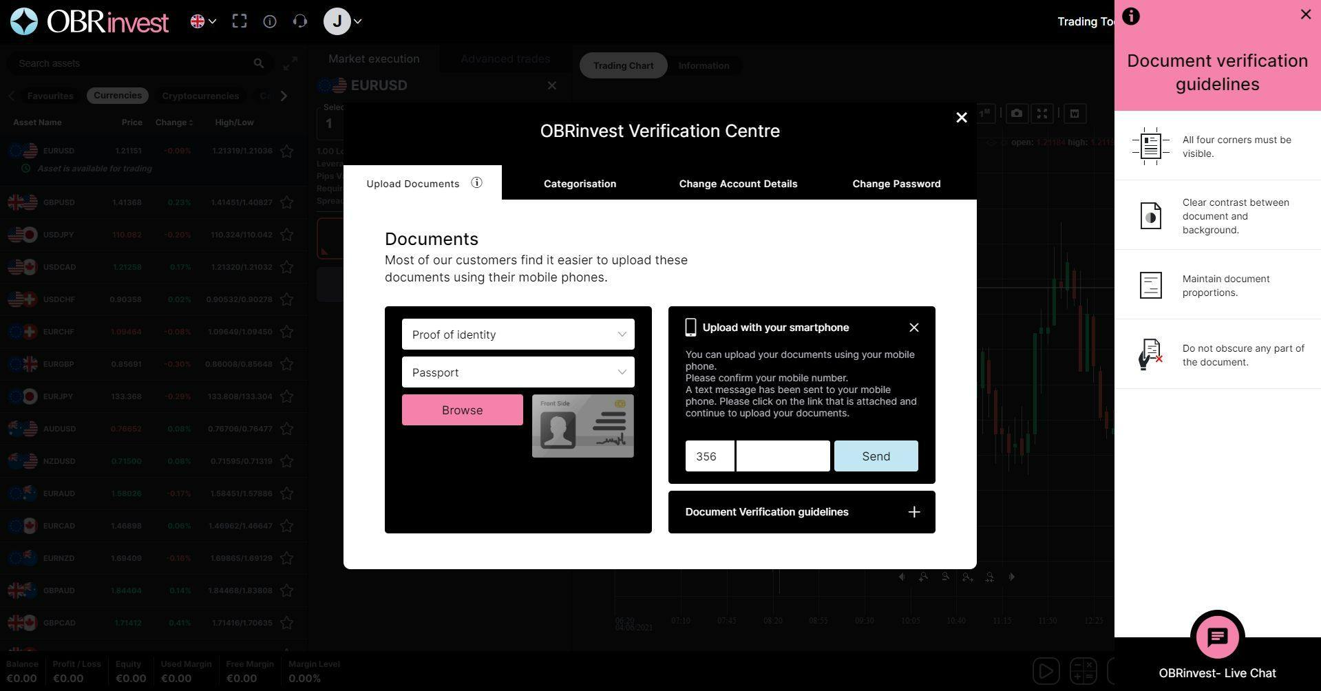 OBRinvest Verification Centre